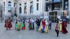 Recibimiento de los Reyes Magos en Madrid
