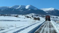 Trabajos de limpieza en el entorno de Borja, el Moncayo y el Aranda.