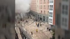 Una potente explosión ha afectado a un edificio con iglesia, colegio y residencia de mayores en la calle de Toledo de Madrid.