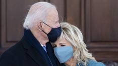 Joe Biden arrives to the White House