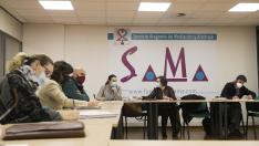Tercera reunión entre los trabajadores y la empresa del tranvía en el SAMA