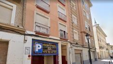 Una de las intervenciones se produjo en un apartamento alquilado en el número 29 de la calle San Blas de Zaragoza.