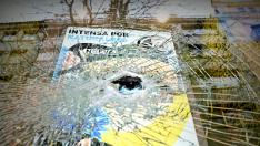 Destrozos en el centro de Madrid tras los disturbios