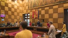 Pleno del Ayuntamiento de Zaragoza.
