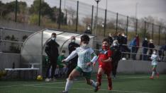 El deporte aragonés vuelve a la competición un año después: actividad en el Estadio Miralbueno El Olivar