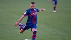 Ferreiro es el jugador de Primera División que más centros lanza.