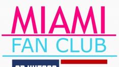 Logotipo de la nueva peña de la SD Huesca, el Miami Fan Club SD Huesca