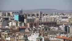 Vista de la ciudad de Zaragoza