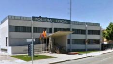 Cuartel de la Policía Local de Huesca, en la avenida Doctor Artero.