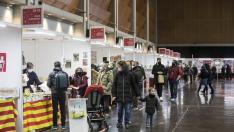 La Feria del Libro de Zaragoza de 2020 se celebró bajo techo, en la sala Multiusos, y en diciembre