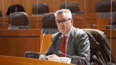 Javier de Diego Pagola, director general de Deporte del Gobierno de Aragón, este martes.