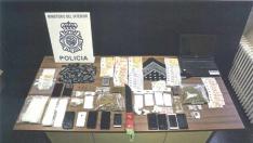 La Policía intervino machetes y droga a la organización durante la operación del pasado 2 de marzo