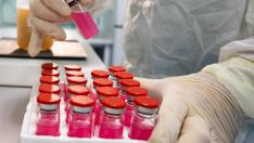 Imagen de los trabajados desarrollados en una laboratorio ruso.