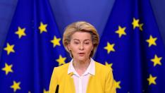 La presidenta del Ejecutivo comunitario, Ursula von der Leyen