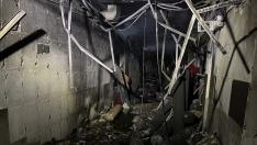 Explosión e incendio en un hospital para pacientes de covid-19 en Bagdad