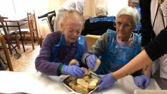 Una de las actividades que se han realizado últimamente en la residencia San Sebastián de Mallén.