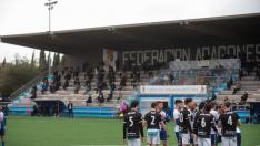 Imagen del Ebro-Haro de Segunda División B en su última temporada con esta denominación.