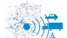 Mapa de los radares en Aragón. gsc