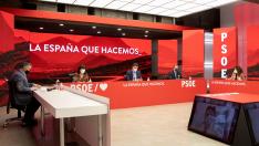 Reunión de la ejecutiva del PSOE