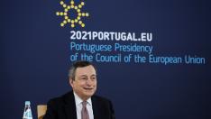 Mario Draghi este sábado en Oporto.
