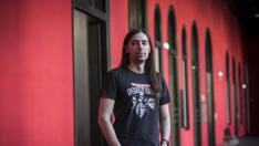 Manuel Bailera, en el Paraninfo de la Universidad de Zaragoza.
