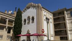 Capilla desacralizada de Santa Rosa, junto al Archivo Provincial de Huesca y donde estaba previsto ubicar el Museo Ramón y Cajal.