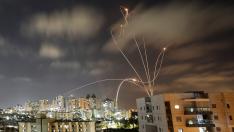 Sistema antimisiles de Israel que intercepta los cohetes palestinos