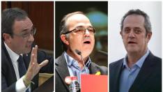 Rull, Turull y Forn, en imágenes de archivo.