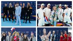 Algunos de los representantes de este año en Eurovisión