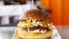plato hamburguesa