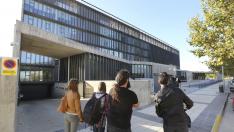 Imagen de archivo de los juzgados de Huesca, donde se celebró el juicio.