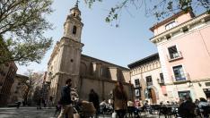 Plaza de San Felipe, en Zaragoza.