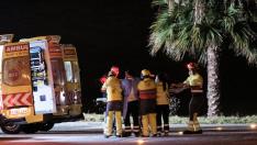 La menor fue evacuada en helicóptero, pero no pudieron salvar su vida.
