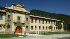 Sede de la Comarca de Sobrarbe en la localidad de Boltaña.