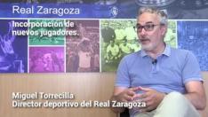 Miguel Torrecilla a la afición zaragocista: "confíen en los profesionales"
