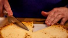 Tarta de queso de la Taberna El Sardi