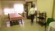 Uno de los pisos de acogida para mujeres que han sufrido violencia de género que tiene el Ayuntamiento de Zaragoza.