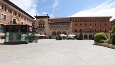Plaza de San Juan en Teruel.