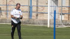 Entrenamiento del Real Zaragoza en la Ciudad Deportiva