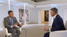 Entrevista a Pedro Sánchez en Televisión Española