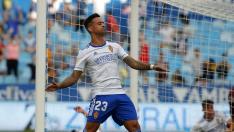 Partido entre el Real Zaragoza y el filial de la Real Sociedad