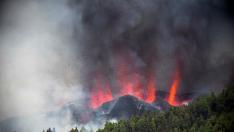 Erupción del volcán en La Palma