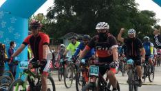 Más de 800 ciclistas en la BTT de Aspanoa