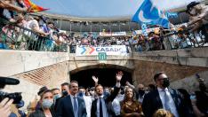 Cierre convención nacional pp en la Plaza de Toros de valencia