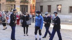 La Guardia Civil de Huesca ha celebrado el día del Pilar con una misa en la catedral y un acto castrense en la Comandancia.