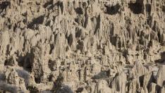 Los Aguarales de Valpalmas, formaciones geológicas situadas en las Cinco Villas.