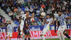 Encuentro disputado este martes en el Estadio de El Alcoraz