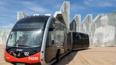 Uno de los nuevos modelos de bus eléctrico que se incorporarán a la flota a partir de 2022.