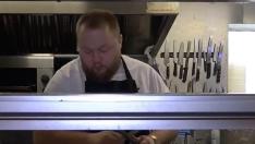 Christopher McComiekey, chef del restaurante glasgüense The Finnieston