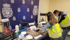 La Policía se incautó de droga y armas en la 'Operación Chacal'